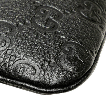 グッチ GG エンブレム レザー 2WAY ショルダー バッグ