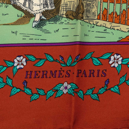 エルメス カレ90 COSTUMES DES DEPARTEMENTS シルクスカーフ