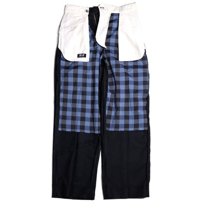 FAF FAKE AS FLOWERS Switching Slacks ウールパンツ