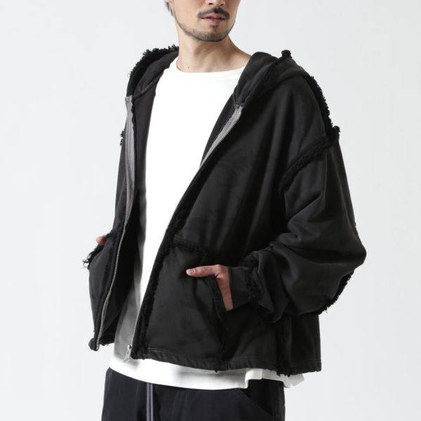 FR(13)NDS CHEMICAL SWEAT ZIP HOODIE コットンパーカー