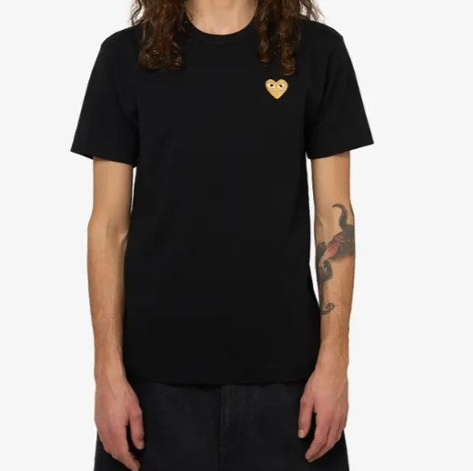 プレイコムデギャルソン ゴールドハート Tシャツ