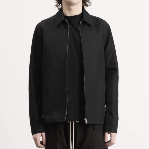 リックオウエンス BRAD JACKET コットンナイロンジャケット