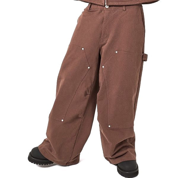Danke Schon 480HW SWEAT W-KNEE PAINTER PANTS コットンパンツ