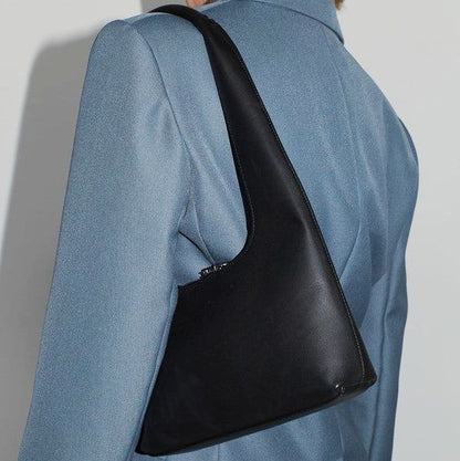 セントアグニ The Zip Detail Mini Bag カーフレザートートバッグ