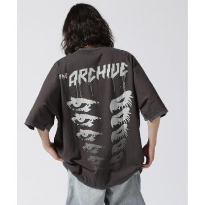 ダンケシェーン EYES DOLMAN S S コットンTシャツ