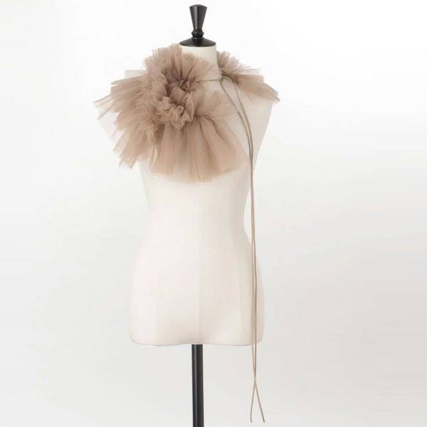 マージ tulle decorative collar 付け襟