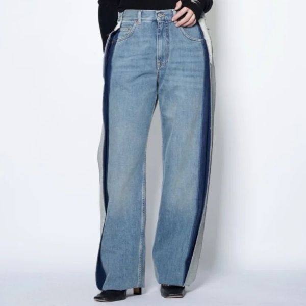 メゾンマルジェラ INSIDEOUT SEAM DENIM PANTS デニムパンツ