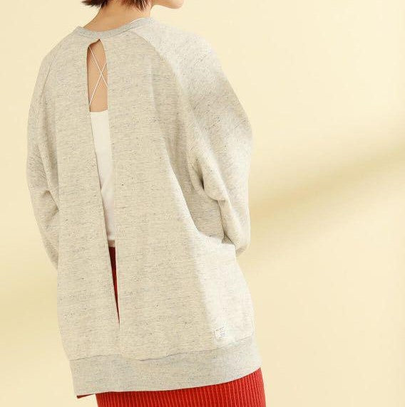 PENNEY'S x Ray BEAMS バックオープンスウェットシャツ