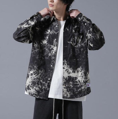 Danke Schon タイ ダイ ロング シャツ コットン シャツ 限定