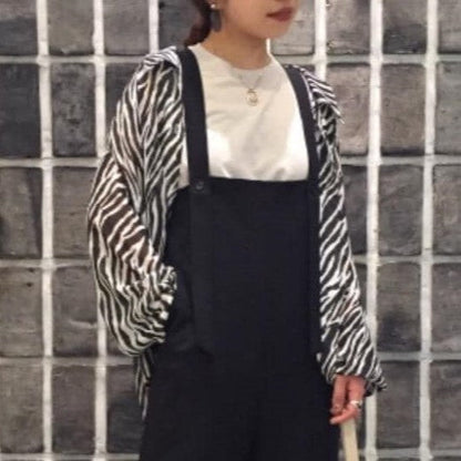 STAND ALONE × BEAUTY & YOUTH ゼブラ シャツ リミテッド