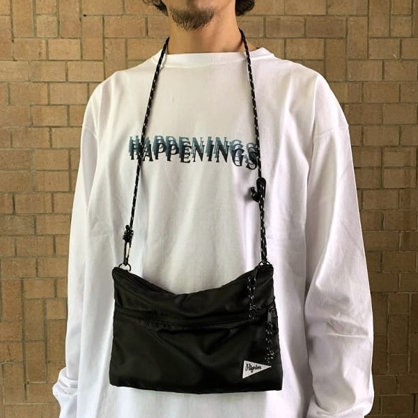 ピルグリムサーフ+サプライ Sacoche ポリエステル ショルダーバッグ