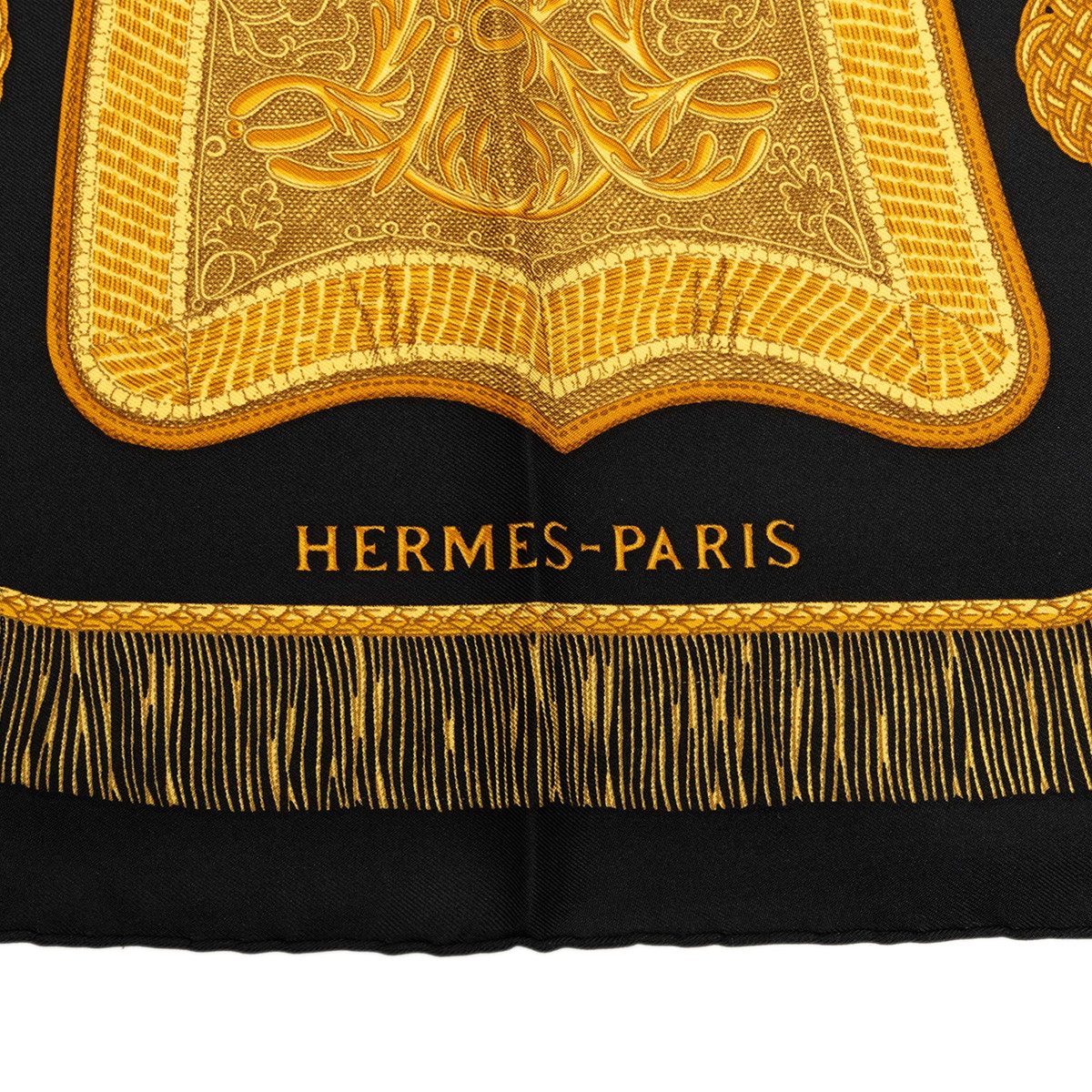 エルメス カレ90 Poste et Cavalerie シルクスカーフ
