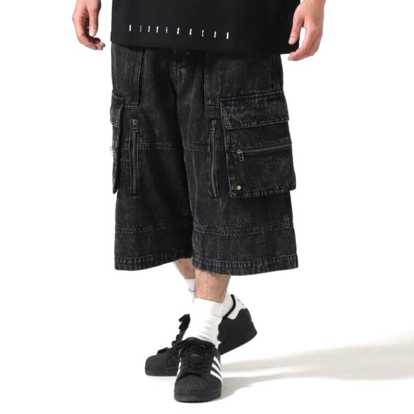 ダンケシェーン CHEMIBLEACH DENIM ショートパンツ