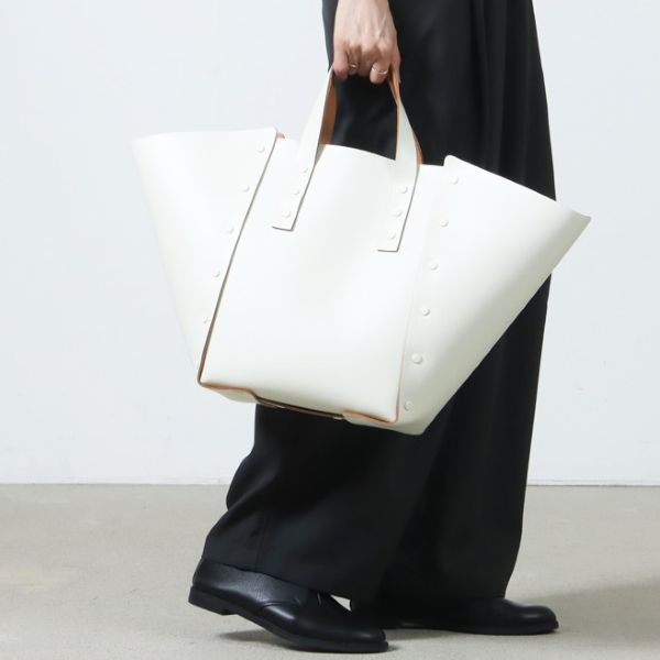 エンダースキーマ ASSEMBLE HAND BAG WIDE M カウレザー ハンドバッグ