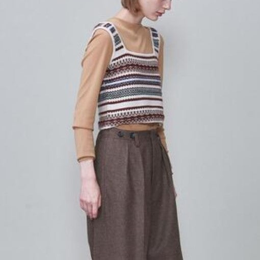 ロクビューティーアンドユースユナイテッドアローズ WOOL CASHMERE ニットベスト