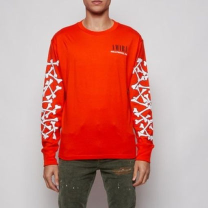 アミリ Bones Stacked ロングスリーブTシャツ