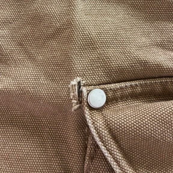 ダンケシェーン ダックフレアバギーコットンカーゴパンツ