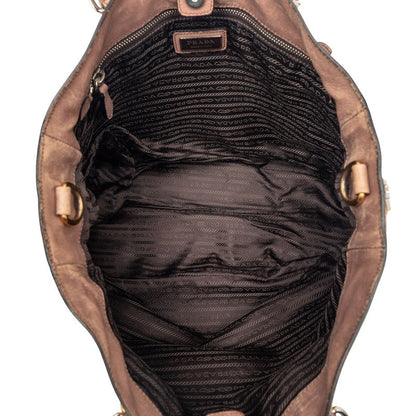 プラダ GLACE ZIPPERS レザー2wayバッグ