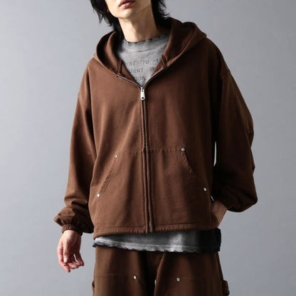 ダンケシェーン 480HW Sweat コットンジップフーディー