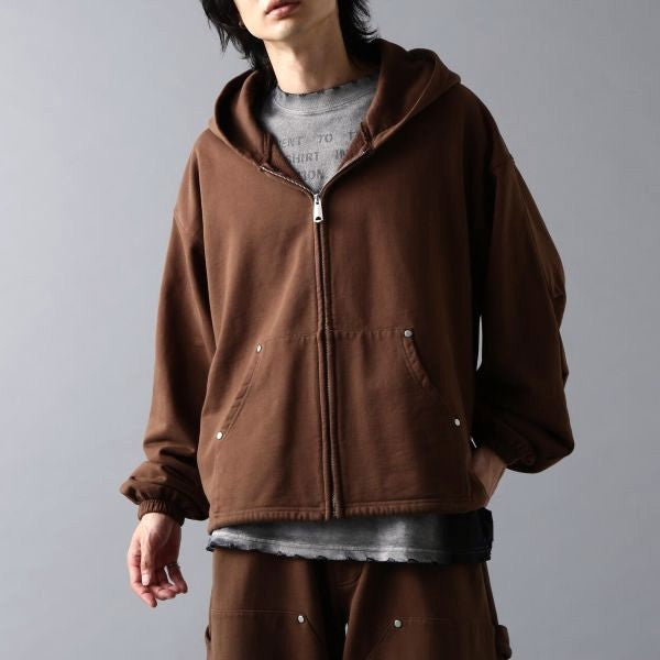ダンケシェーン 480HW Sweat コットンジップフーディー