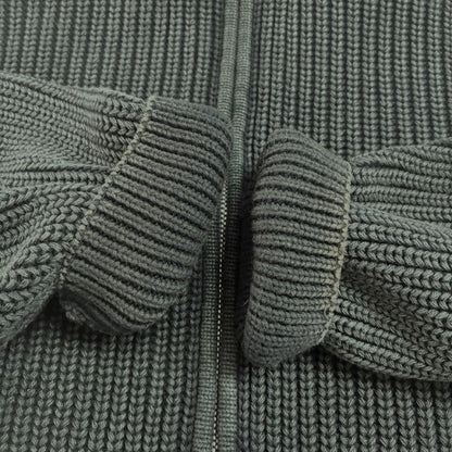 キスニューヨークシティ Garment Dyed Wyona Full Zip コットン ニットジャケット