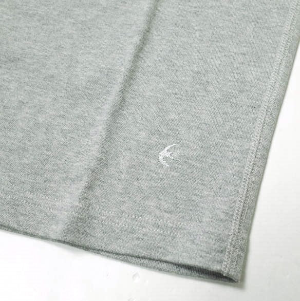 Koko ソリッド Uネック 3/4 スリーブ Tシャツ L グレー
