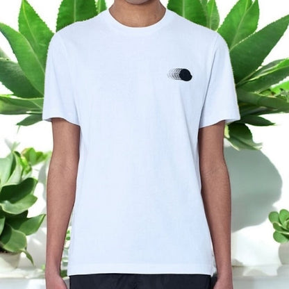 モンクレール グラデーション ロゴ コットン Tシャツ