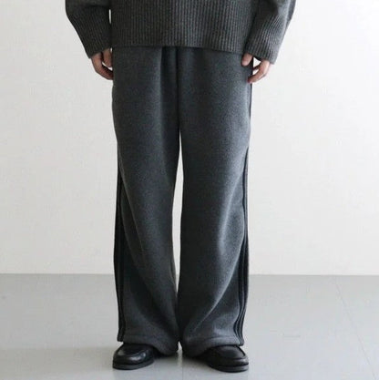 アンスクリア Fleece Loose Fit Track Pants パンツ