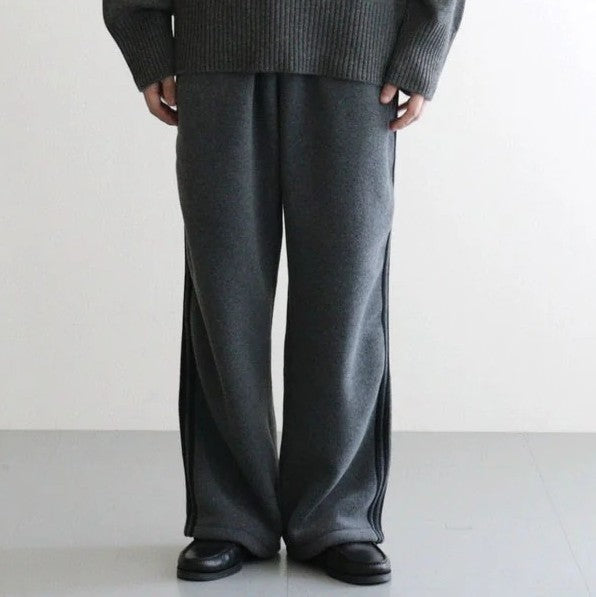アンスクリア Fleece Loose Fit Track Pants パンツ