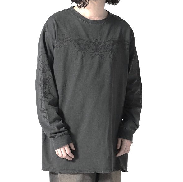 FR(13)NDS トライバル LS Tシャツ コットン 長袖