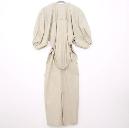 フォトコピュー ASTRID - MIDI DRESS デニムワンピース